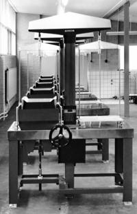 olland 100kg balansen, klaar voor transport